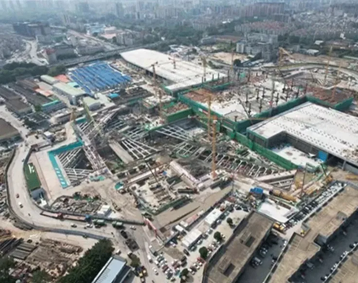 Guangzhou-Zhanjiang High-Speed Railway Foshan Station and Su