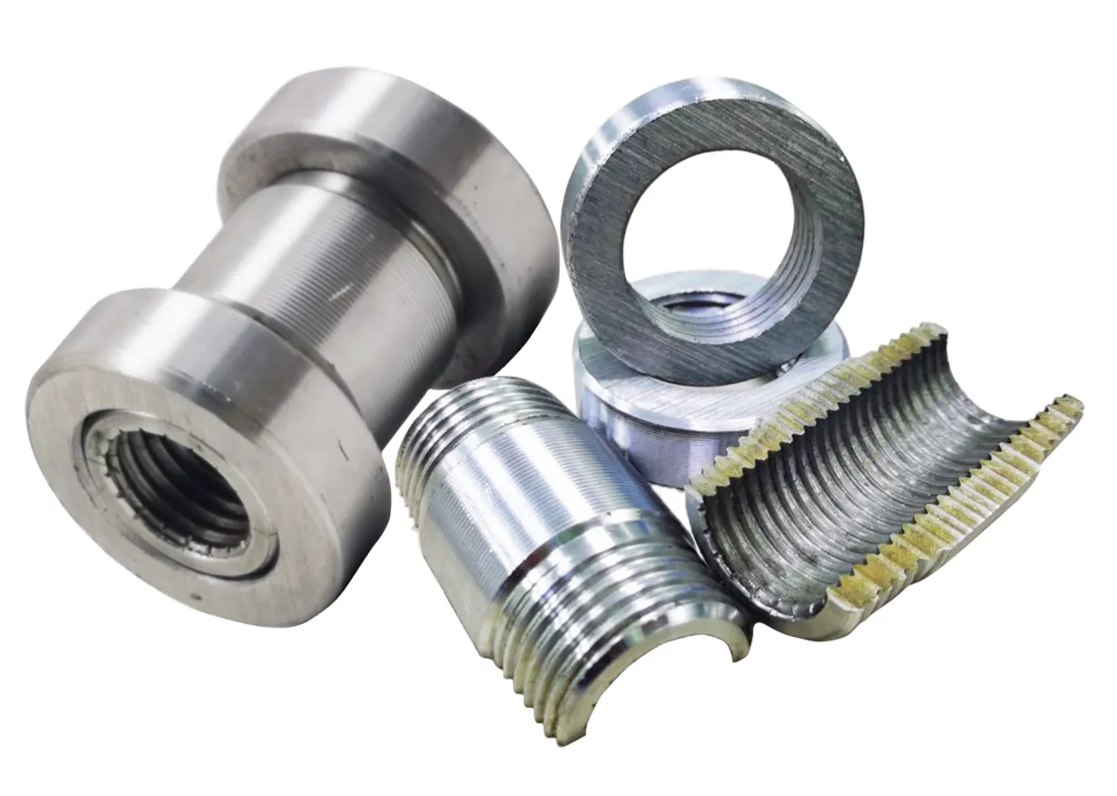 Locking plug type split sleeve