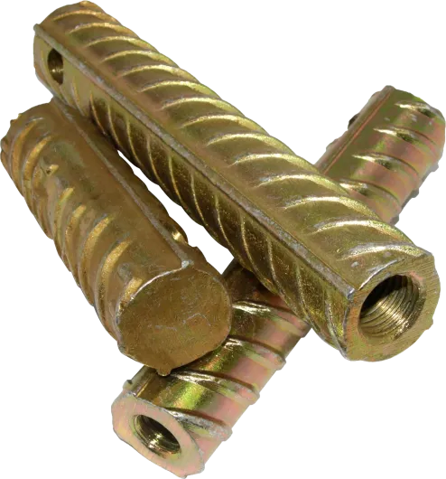 Threaded steel sleeve