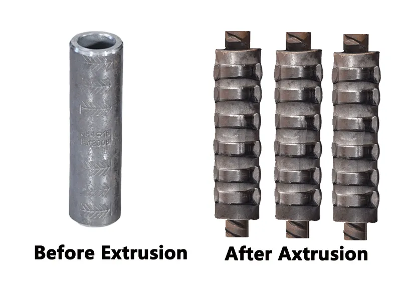 Cold Extrusion Rebar Coupler S