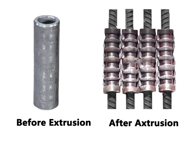 Cold Extrusion Rebar Coupler S