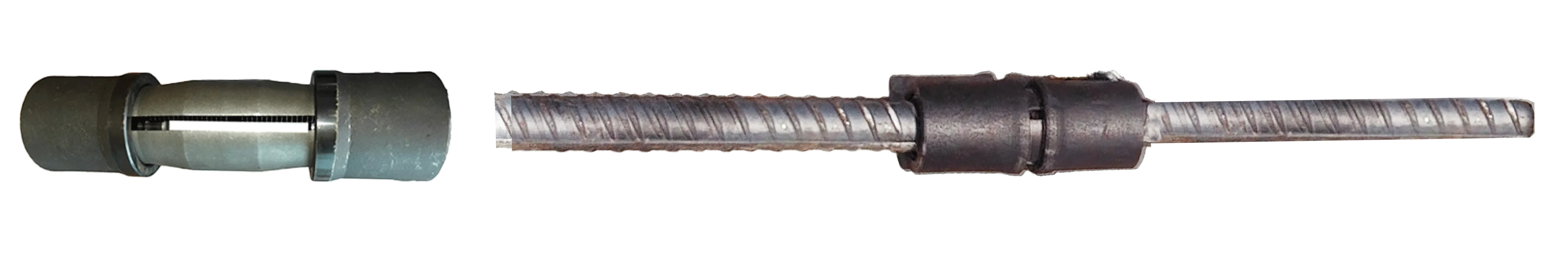 Axial Extrusion Rebar Coupler 