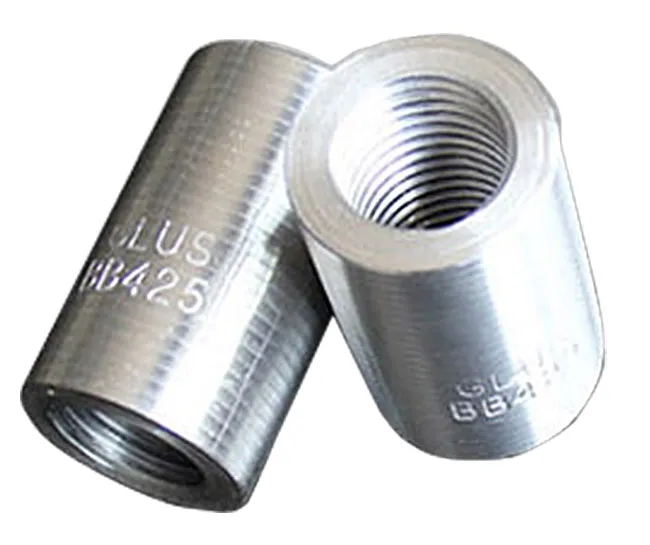 standard coupler for parallel threaded splicing of rebars